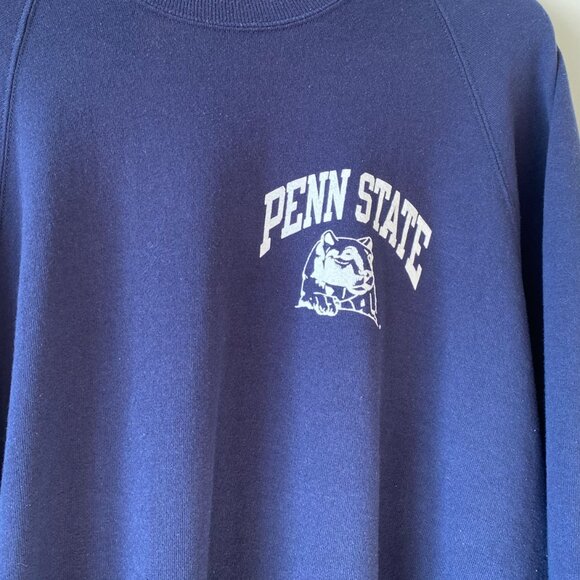 Vintage Penn State University Nittany Lions Pullover Crewneck Sweatshirt - Picture 2 of 5